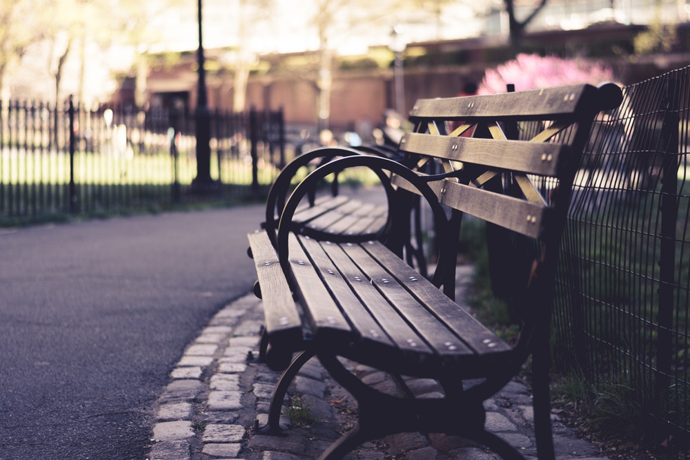 city bench